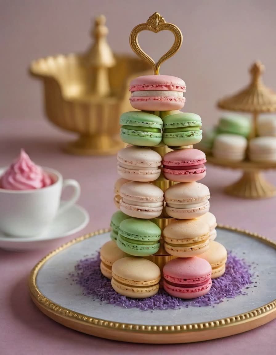 Torres de macarons